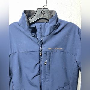 Helly Hansen Men's Odin Rapide Softshell Jacket Medium Blue Copper Pattern